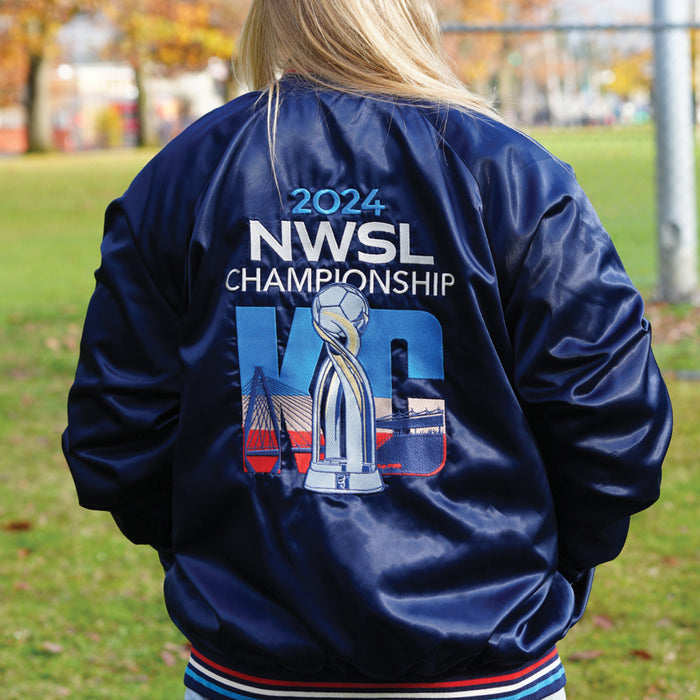 [ NWSL Championship ] 2024 satin jacket - Official League