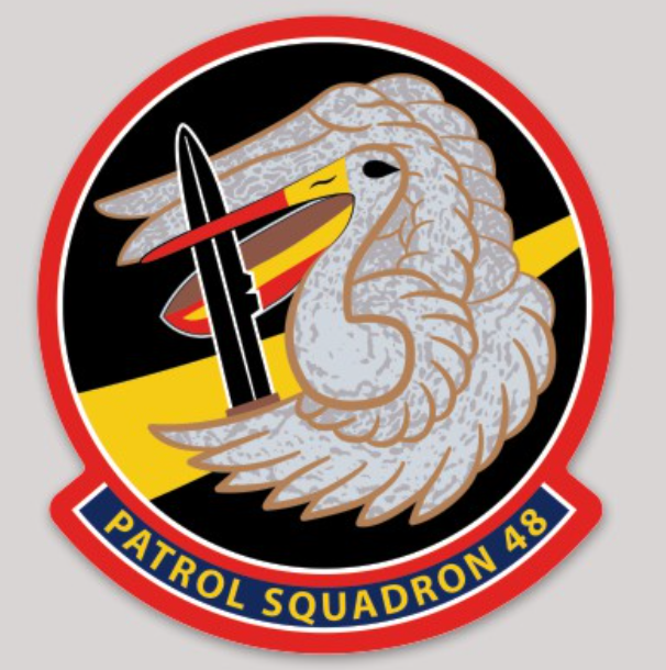 Officially Licensed US Navy VP-48 Pelicans Sticker
