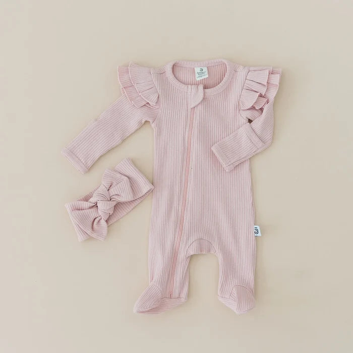 Organic Zip Footie Sets