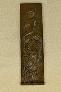 Original Italian Artist Aldo Vitaleh Large Wall Mount Figural Sculpture Figurine
