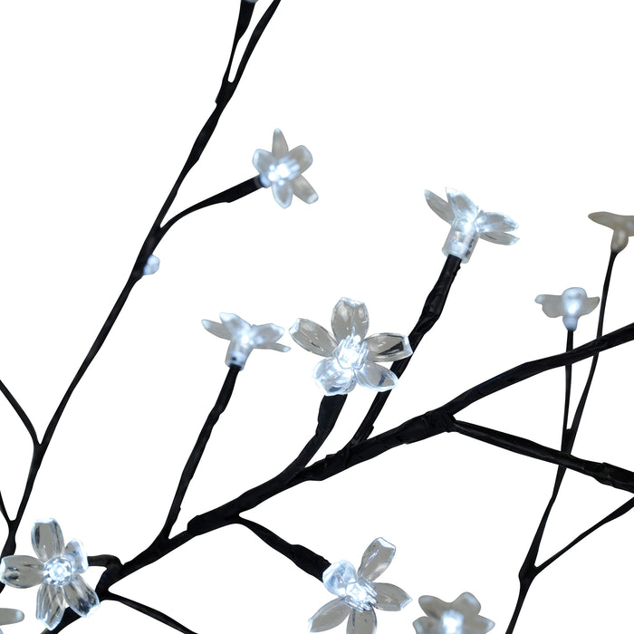 Floral Lights-Outdoor Cherry Tree - 208 Led-Incl 6 Glimmering Lights HI-LINE GIFT LTD.
