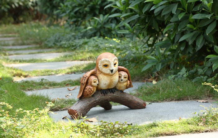 Owl Family Statue HI-LINE GIFT LTD.