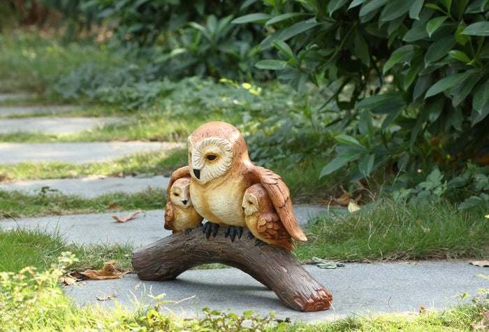 Owl Family Statue HI-LINE GIFT LTD.
