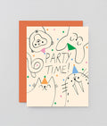 Party Animals Kids Birthday Card