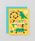 Party Time Animals Kids Birthday Card