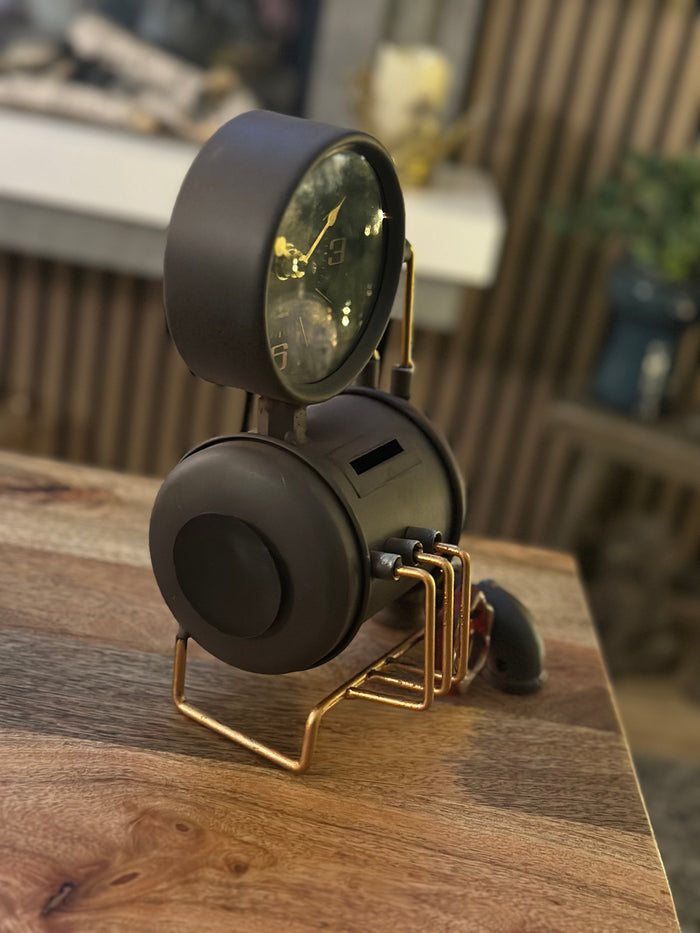 Pipe Clock & Money Box