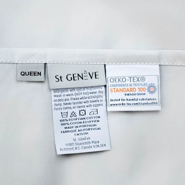 St Geneve Porto labelling