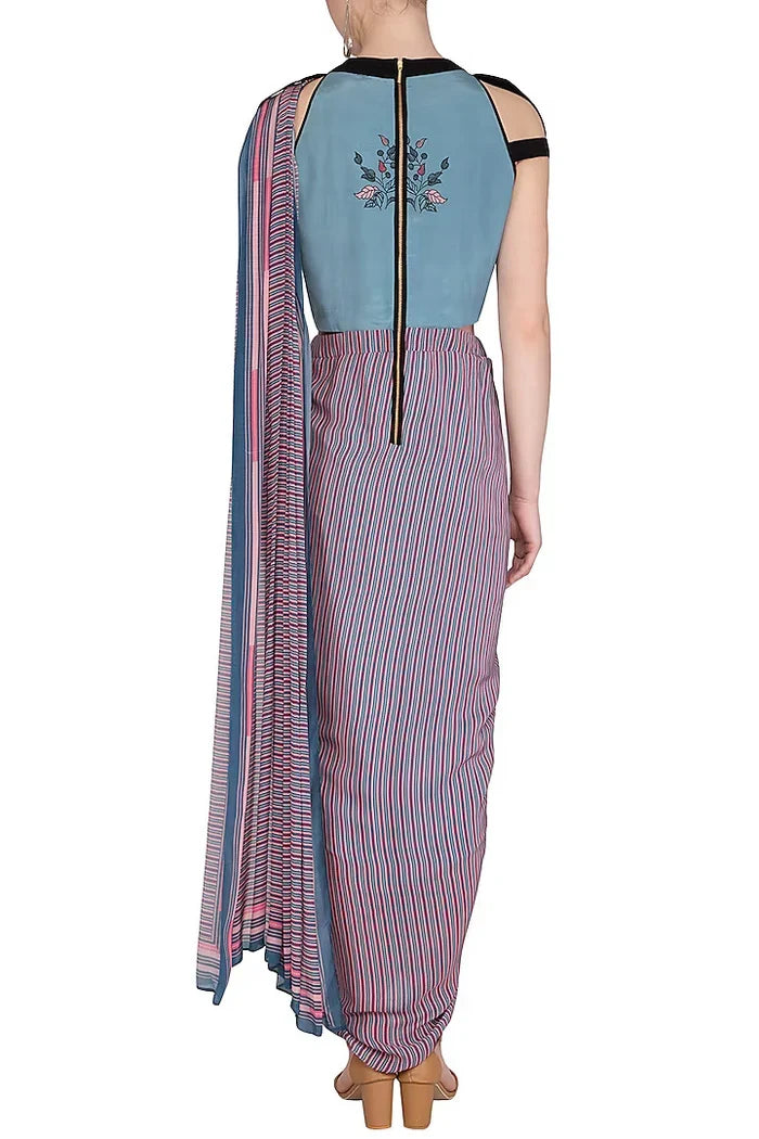 Gown saree online shopping