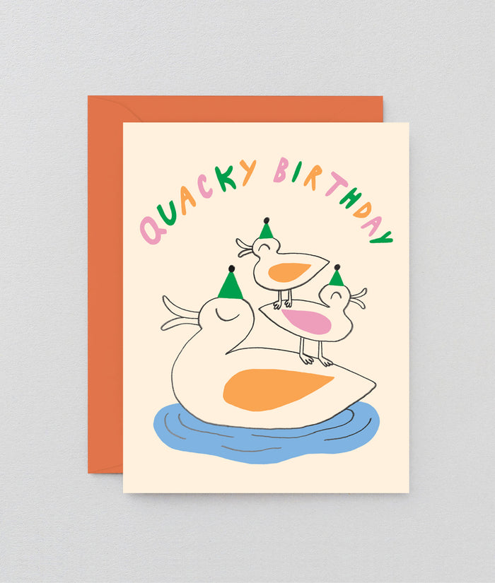 Quacky Birthday Kids Card