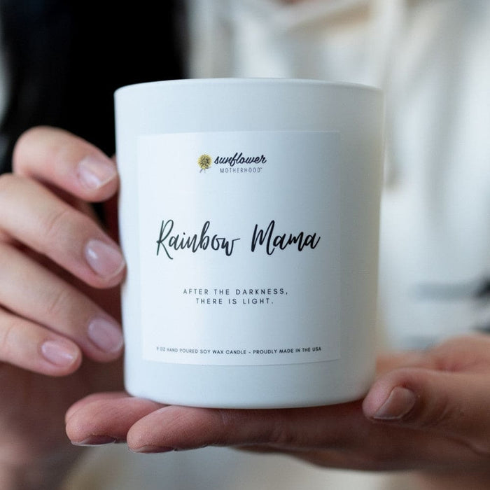 Rainbow Mama Pregnancy Loss Candle