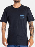 Remera Quiksilver Incoming Vig Gris Oscuro