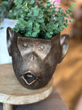Resin Monkey Planter