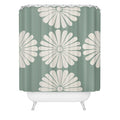 COLOUR POEMS RETRO DAISY XX SHOWER CURTAIN