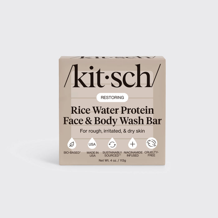Rice Water Protein Face & Body Wash Bar 113g