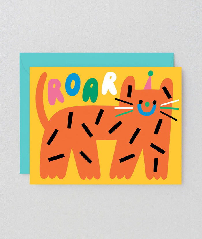 Roar Kids Birthday Card