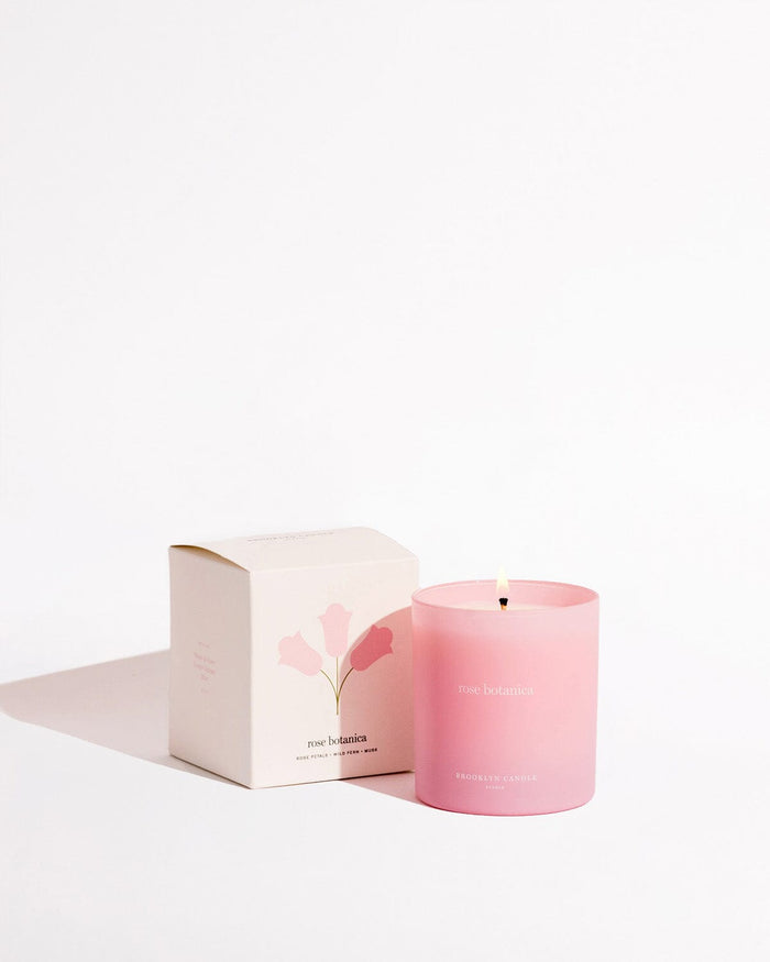 Rose Botanica Valentine's Day Candle Limited Edition Brooklyn Candle Studio