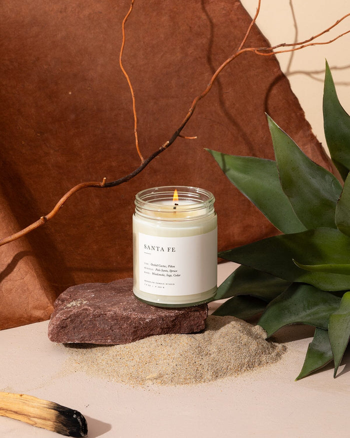 Santa Fe Jar Candle Minimalist Brooklyn Candle Studio