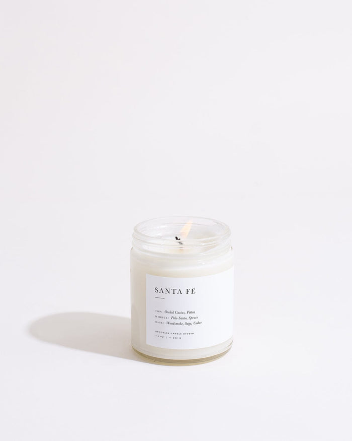 Santa Fe Jar Candle Minimalist Brooklyn Candle Studio