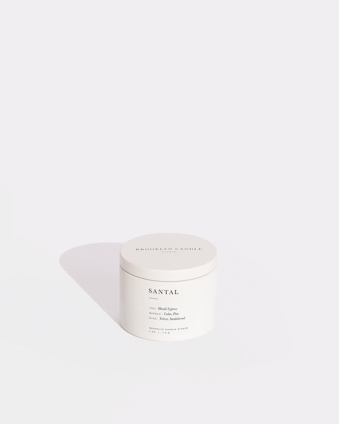 Santal Travel Candle Mini Candle Tins Brooklyn Candle Studio