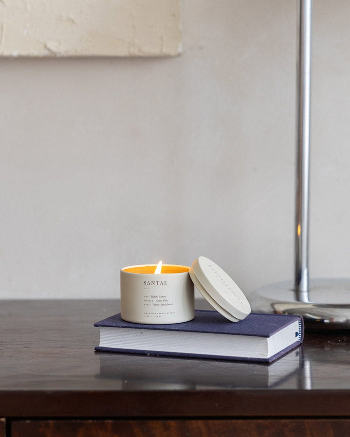 Santal Travel Candle Mini Candle Tins Brooklyn Candle Studio