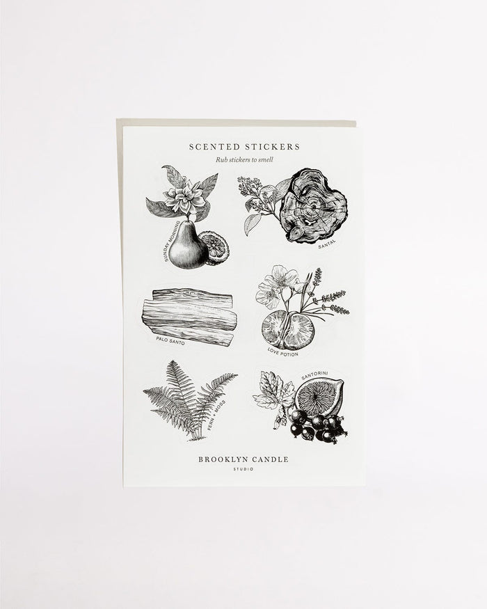Scented Stickers (1 Pack) Accessories Brooklyn Candle Studio