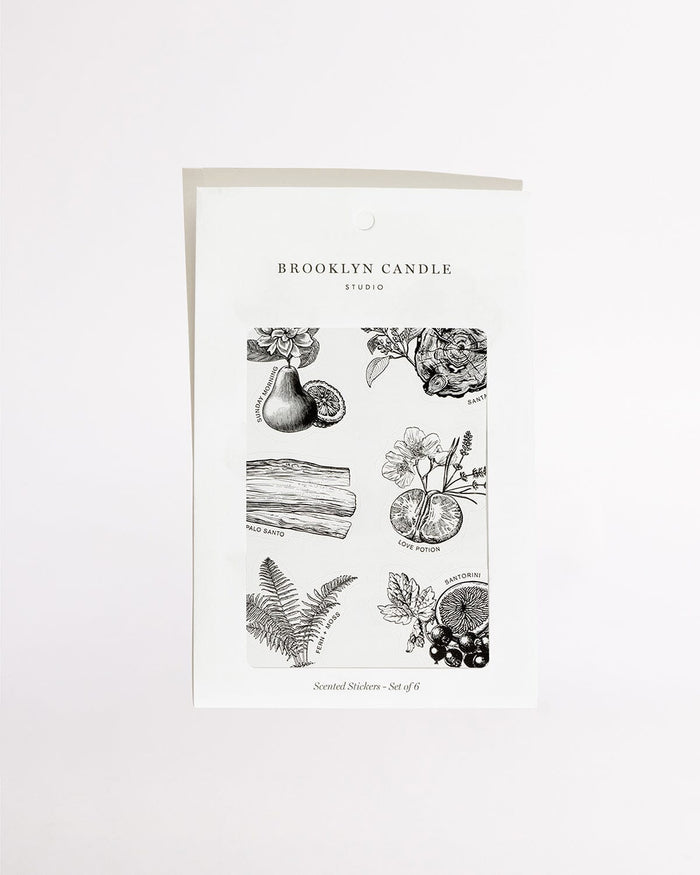 Scented Stickers (1 Pack) Accessories Brooklyn Candle Studio