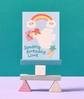 Sending Birthday Love Kids Card