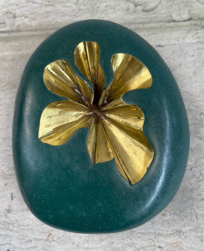 Signed Milo Limited Edition Bronze Metal Hand Made Ashtray Dish Sculpture