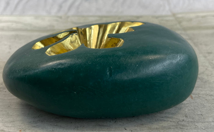 Signed Milo Limited Edition Bronze Metal Hand Made Ashtray Dish Sculpture