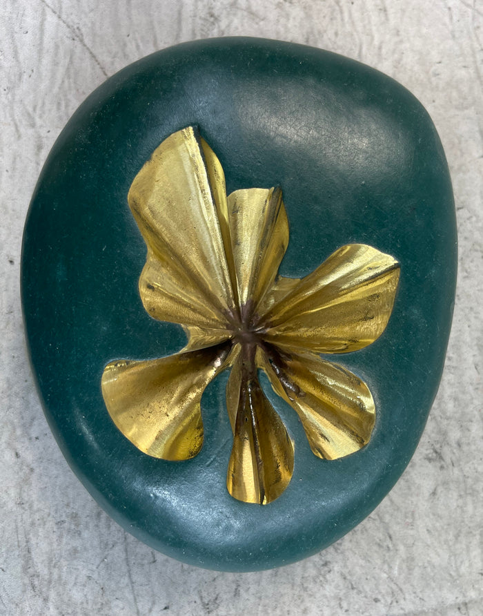 Signed Milo Limited Edition Bronze Metal Hand Made Ashtray Dish Sculpture