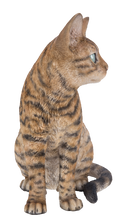 Sitting Bengal Cat Statue HI-LINE GIFT LTD.
