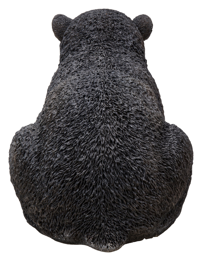 Sitting Black Bear Cub Statue Hi-Line Gift Ltd.