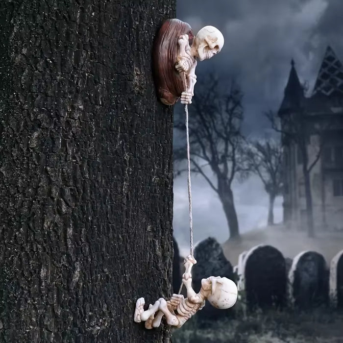 Skeleton Tree Climbing Decoration