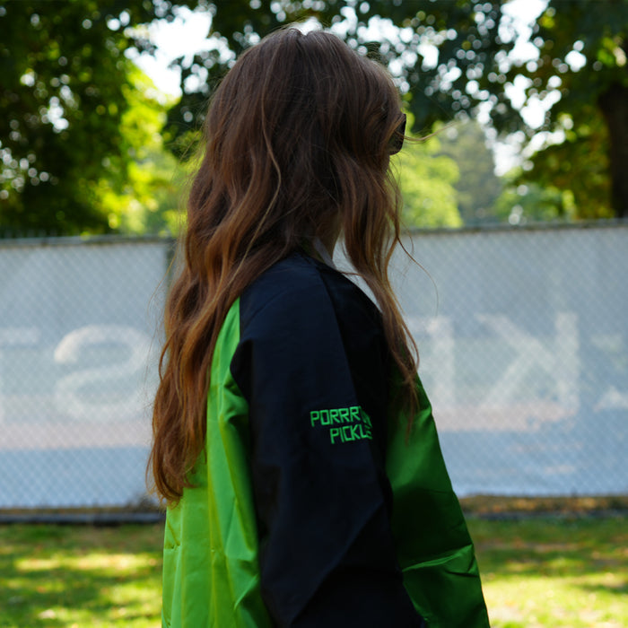 [ Sleater-Kinney X Portland Pickles ] Satin Jacket