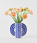 Small Butterfly Vase BLUE