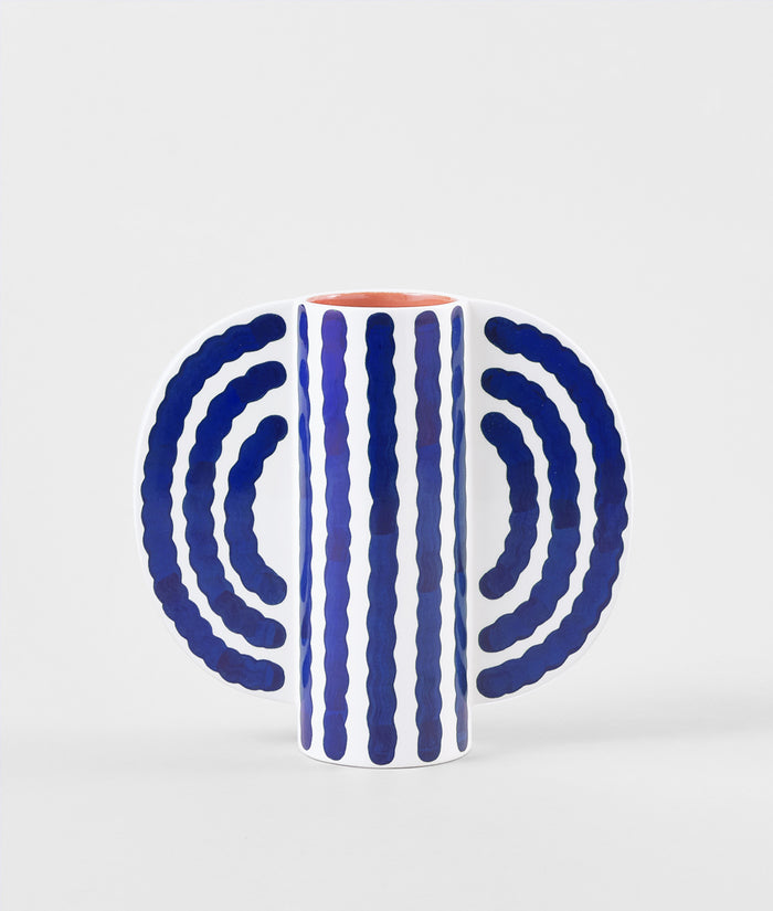 Small Butterfly Vase BLUE