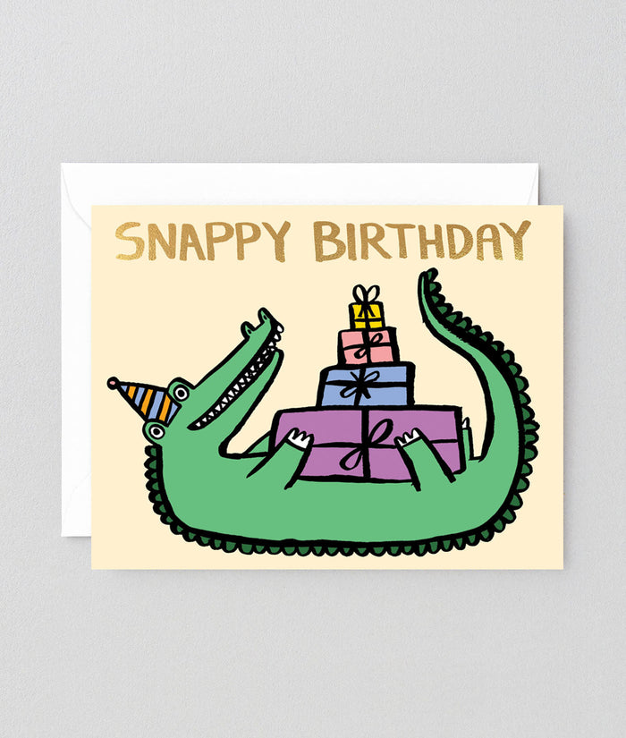 Snappy Birthday Kids Card