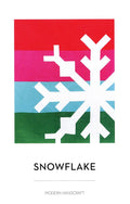 Snowflake Quilt Pattern by Nicole Daksiewicz of Modern Handcraft - MHC009