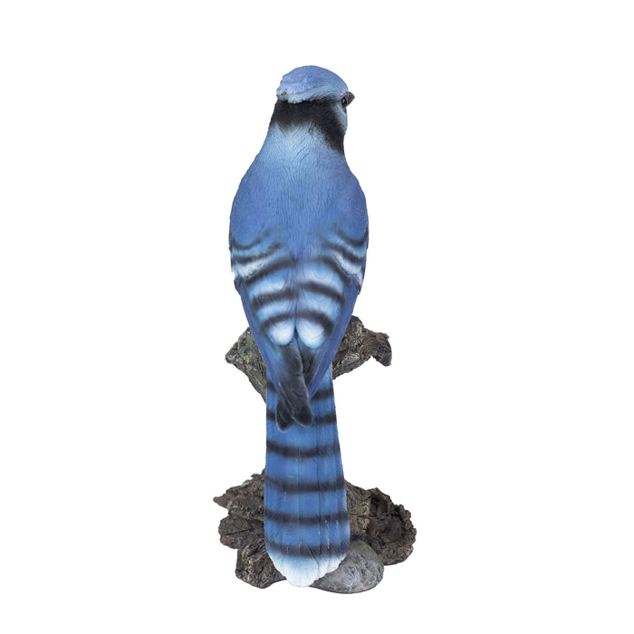 SOREAL Blue Blue Jay on stump Hi-Line Gift Ltd.