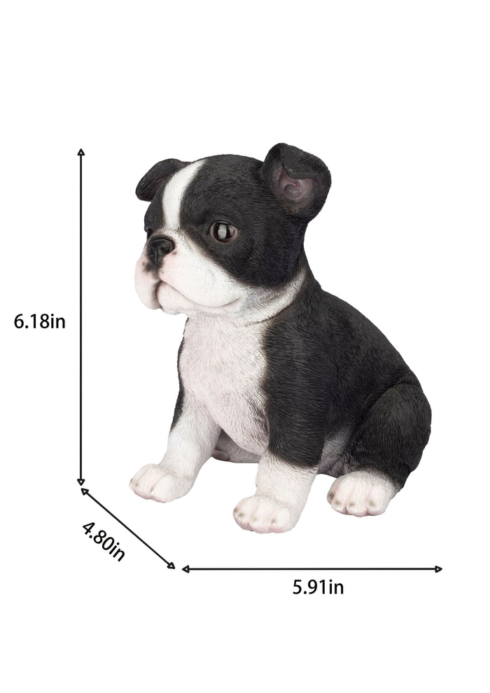 87624-04-soreal-white-and-black-boston-terrier Hi-Line Gift Ltd.