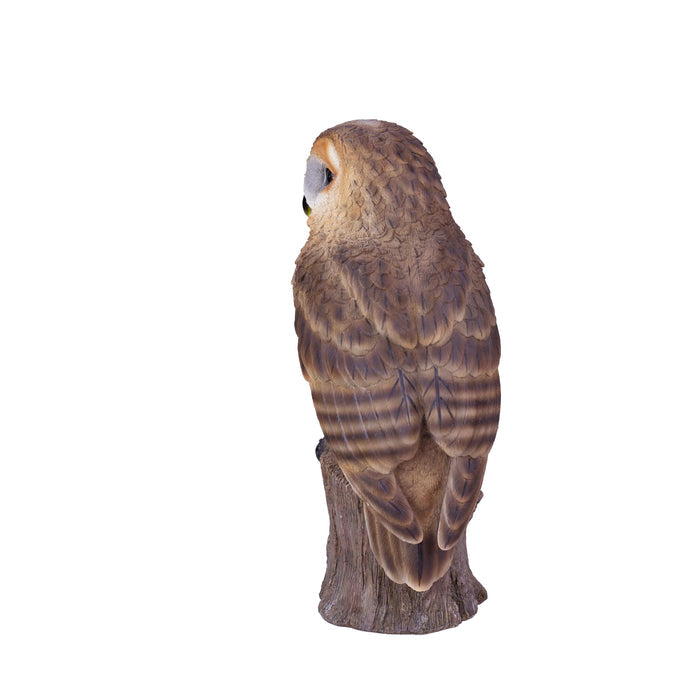 SOREAL Brown Owl on branch Hi-Line Gift Ltd.