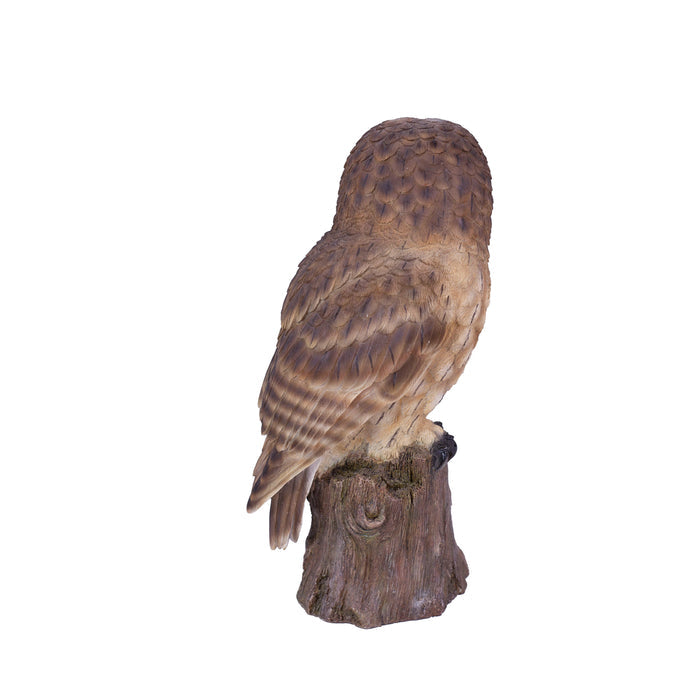 SOREAL Brown Owl on branch Hi-Line Gift Ltd.