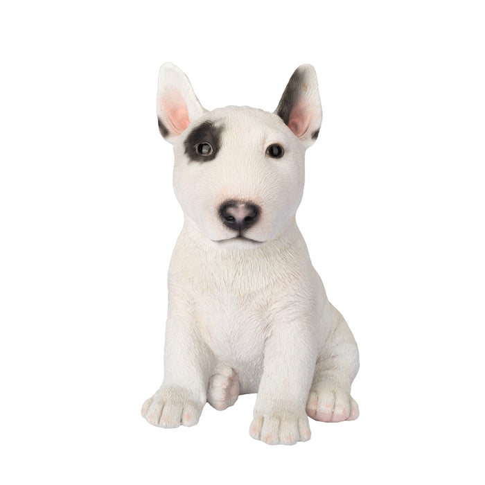 SOREAL White Bull Terrier Decorative Puppy Figurine for Home & Garden Décor Hi-Line Gift Ltd.