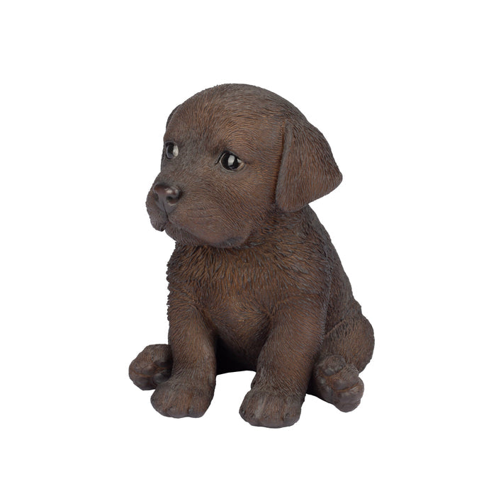 SOREAL Brown Labrador chocolate Decorative Puppy Figurine for Home & Garden Décor Hi-Line Gift Ltd.