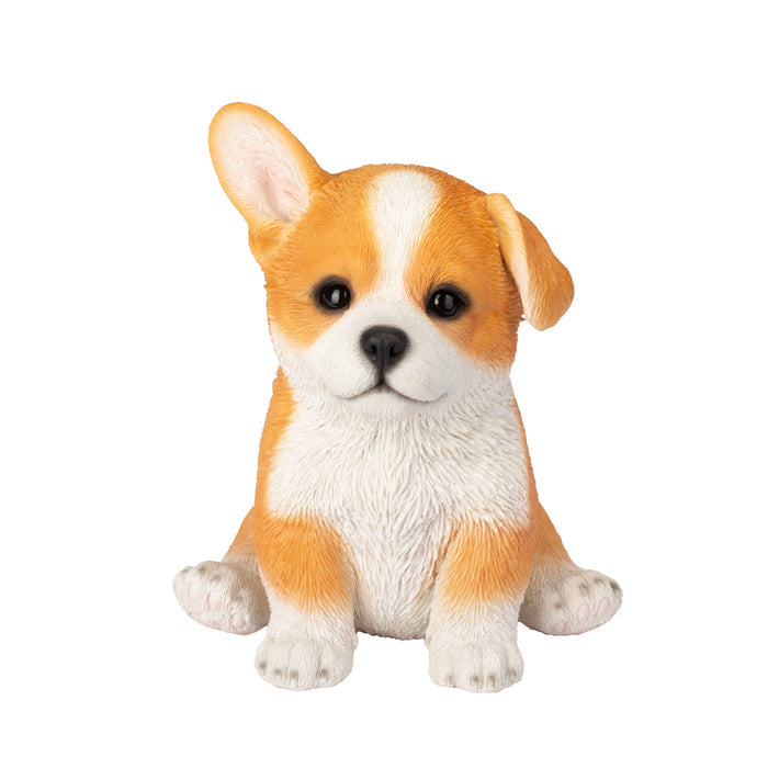 SOREAL Yellow Corgi Decorative Puppy Figurine for Home & Garden Décor Hi-Line Gift Ltd.