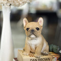 SOREAL Brown French Bulldog Decorative Puppy Figurine for Home & Garden Décor Hi-Line Gift Ltd.