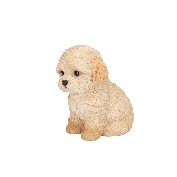 SOREAL Brown Labradoodle Decorative Puppy Figurine for Home & Garden Décor Hi-Line Gift Ltd.