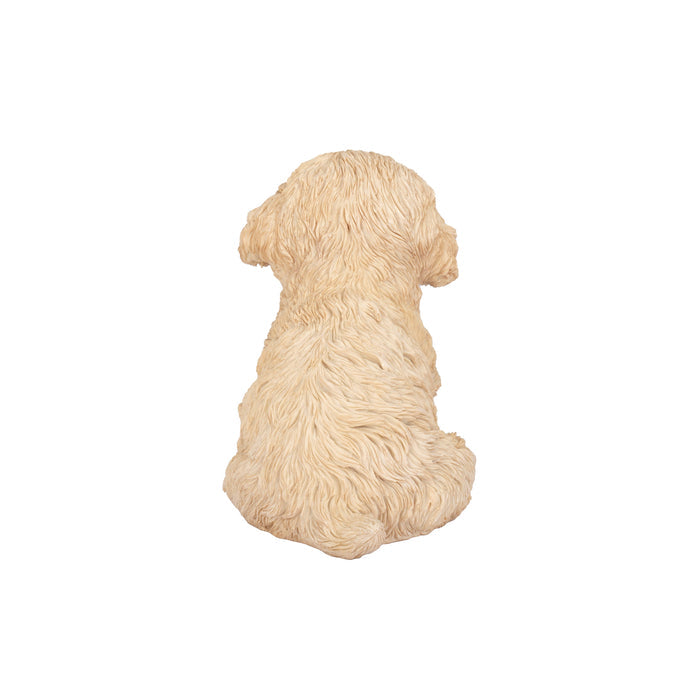 SOREAL Brown Labradoodle Decorative Puppy Figurine for Home & Garden Décor Hi-Line Gift Ltd.