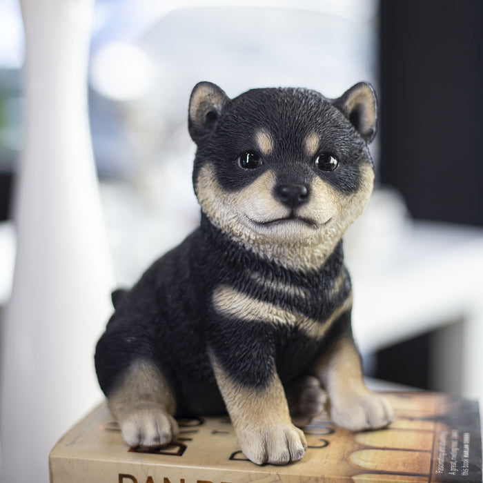 SOREAL White Shiba Decorative Puppy Figurine for Home & Garden Décor Hi-Line Gift Ltd.