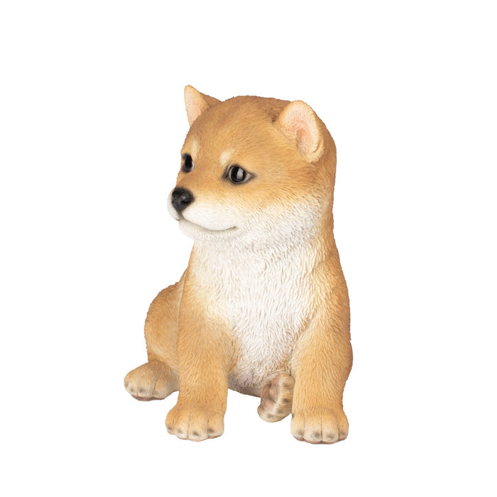 SOREAL Brown Shiba Decorative Puppy Figurine for Home & Garden Décor Hi-Line Gift Ltd.